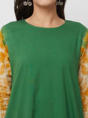 Women's The Jena Kurti in Tie Dye Cotton 5