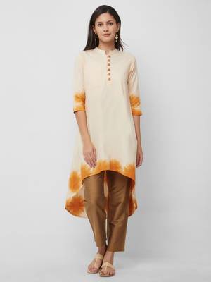 Women's The Amaya Kurti in Tie Dye Cotton 1