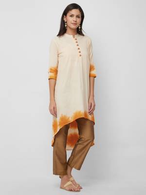 Women's The Amaya Kurti in Tie Dye Cotton 3