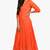 Women's Scarlet anarkali kurta