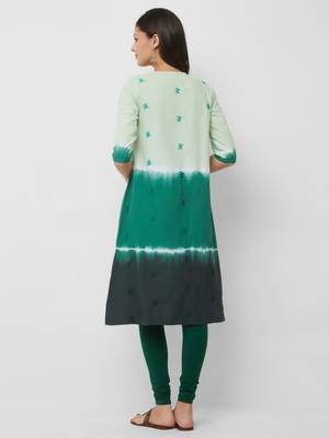 Women's The Swara Tie Dye Kurti 2