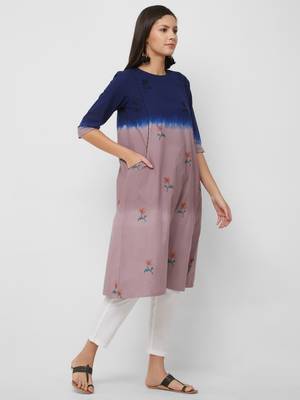 Women's The Megha Tie Dye Kurti 1