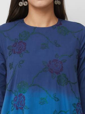 Women's The Akashi Tie Dye Kurti 5