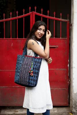 Cotton Batik Tote Bag 1