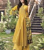Yellow Jacquard Islamic Tunics