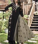 Black Jacquard Islamic Tunics