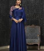 Blue Georgette Islamic Tunics