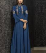 Blue Silk Islamic Tunics