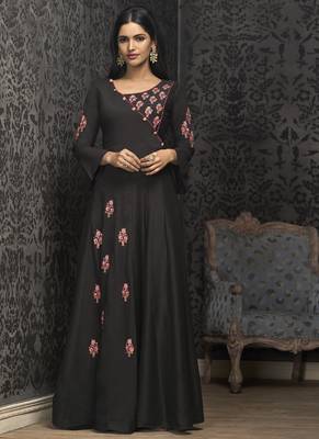 Coffee Silk Islamic Tunics 1