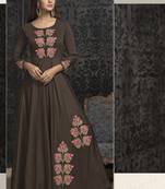 Brown Silk Islamic Tunics