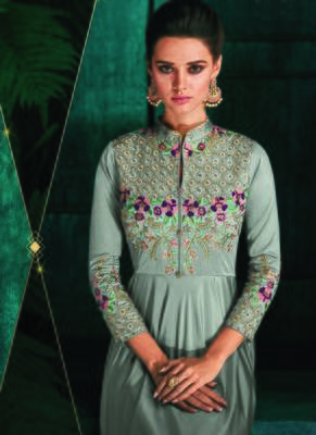 Grey Silk Islamic Tunics 2