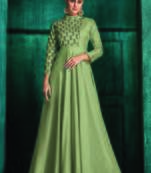 Olive Silk Islamic Tunics