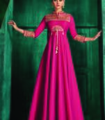 Rani Pink Silk Islamic Tunics