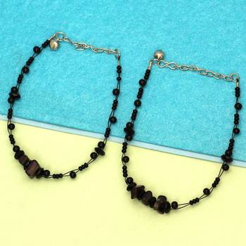 Black anklets 1