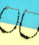 Black anklets