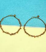 Gold anklets