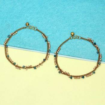 Blue anklets 1