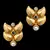 Traditional Indian Bollywood Paisley Design Pearl Polki Necklace Set