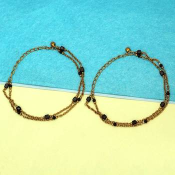 Black anklets 1