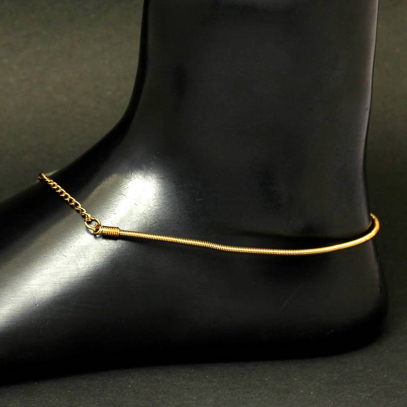 Gold Anklets Jaipur Mart 3052396