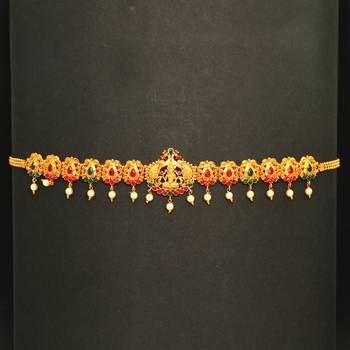 Maroon Waist Belt 2