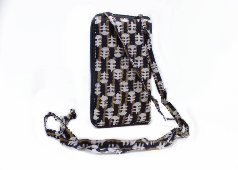 Cotton Batik Mobile Sling