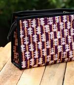 3 Compartment Cotton Batik Pouch