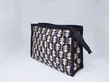 3 Compartment Cotton Batik Pouch 4