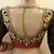 Maroon rawsilk zari embroidered blouse