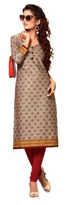 Maroon Rayon Long Kurtis 1