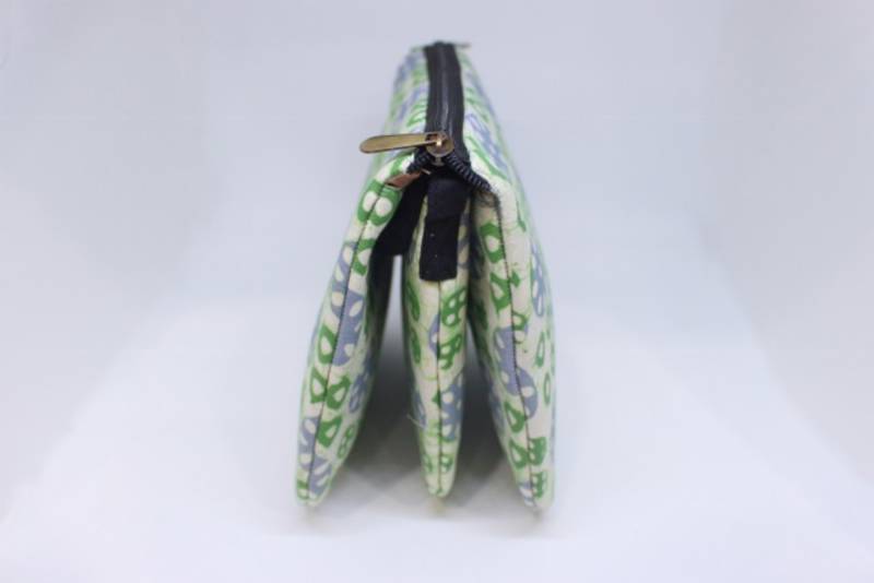 3 Compartment Cotton Batik Sling