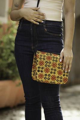 3 Compartment Cotton Batik Sling 1