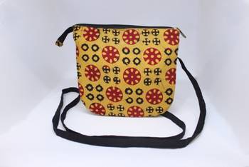 3 Compartment Cotton Batik Sling 3
