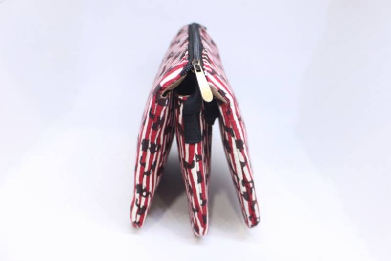 3 Compartment Cotton Batik Sling