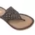 Trends & Trades Womens Hand-Woven Genuine Tan & Gold Leather Flats