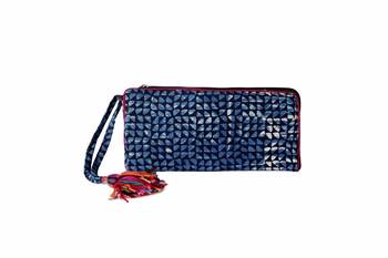 Cotton Batik Zip Wallet 3
