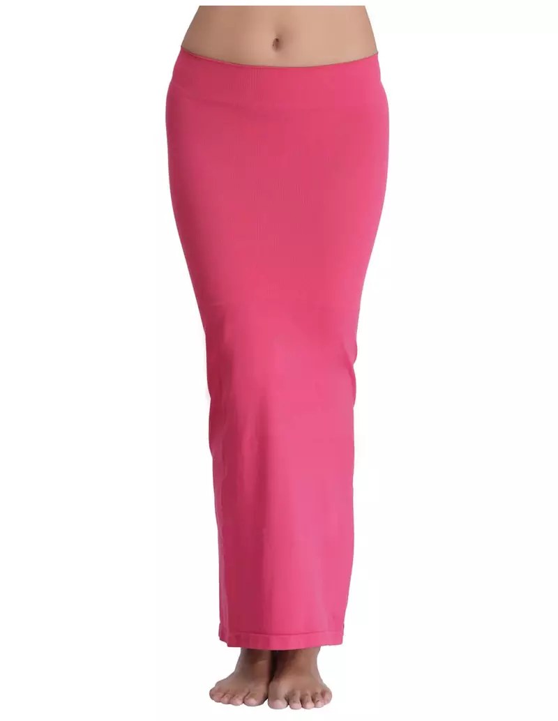 Microfiber Pink Saree Shapewear