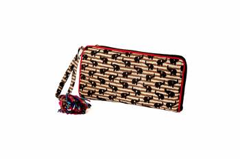 Cotton Batik Zip Wallet 4