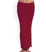 Microfiber Maroon Saree Shapewear