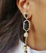 Gold earrings
