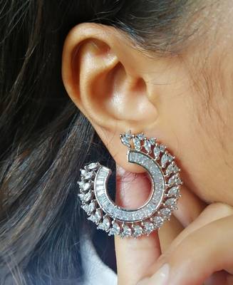 Silver earrings 1