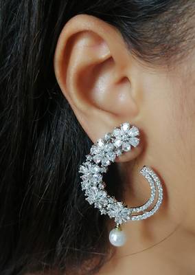 Silver earrings 1