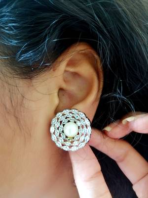 Silver earrings 1