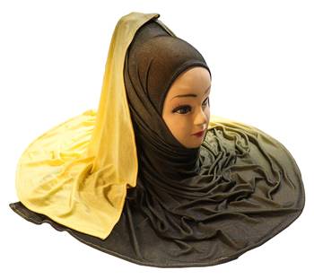 Justkartit Women'S Casual Wear 2 Shade Jersey Stretchable Material Scarf Hijab Dupatta (Pack Of 4) 2