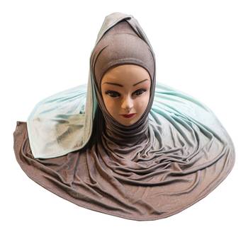 Justkartit Women'S Casual Wear 2 Shade Jersey Stretchable Material Scarf Hijab Dupatta (Pack Of 4) 3