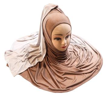 Justkartit Women'S Casual Wear 2 Shade Jersey Stretchable Material Scarf Hijab Dupatta (Pack Of 4) 4
