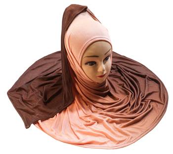 Justkartit Women'S 2 Shade Jersey Stretchable Material Daily Wear Hijab Scarf Dupatta (Pack Of 4) 3