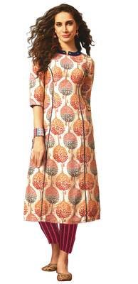 Multicolor Rayon Long Kurtis 1