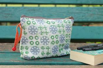 Cotton Batik Pouch 1