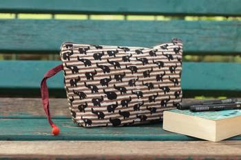 Cotton Batik Pouch 1